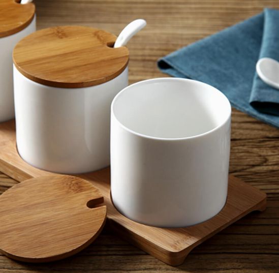 Bộ Hũ Gia Vị Sứ