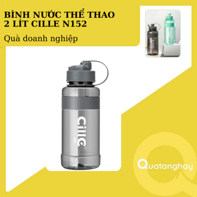 BÌNH NƯỚC THỂ THAO 2 LÍT CILLE N152